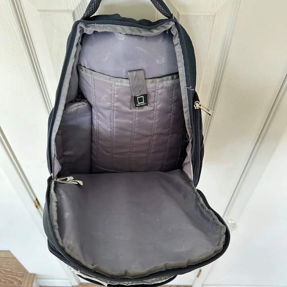 Bluekiwi Tama‎ Insulated Travel Hiking Backpack Diaper Bag Blue Gender Neutral